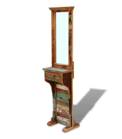 Halspiegel 47x23x180 cm massief gerecycled hout