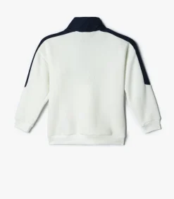 Halve ritssluiting Met kleurblokken Sweatshirt