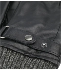 Handschoen Nappa Leer Zwart