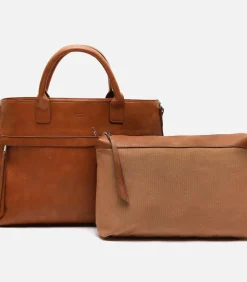 Handtas Vrouw Nestoria Lichtbruin