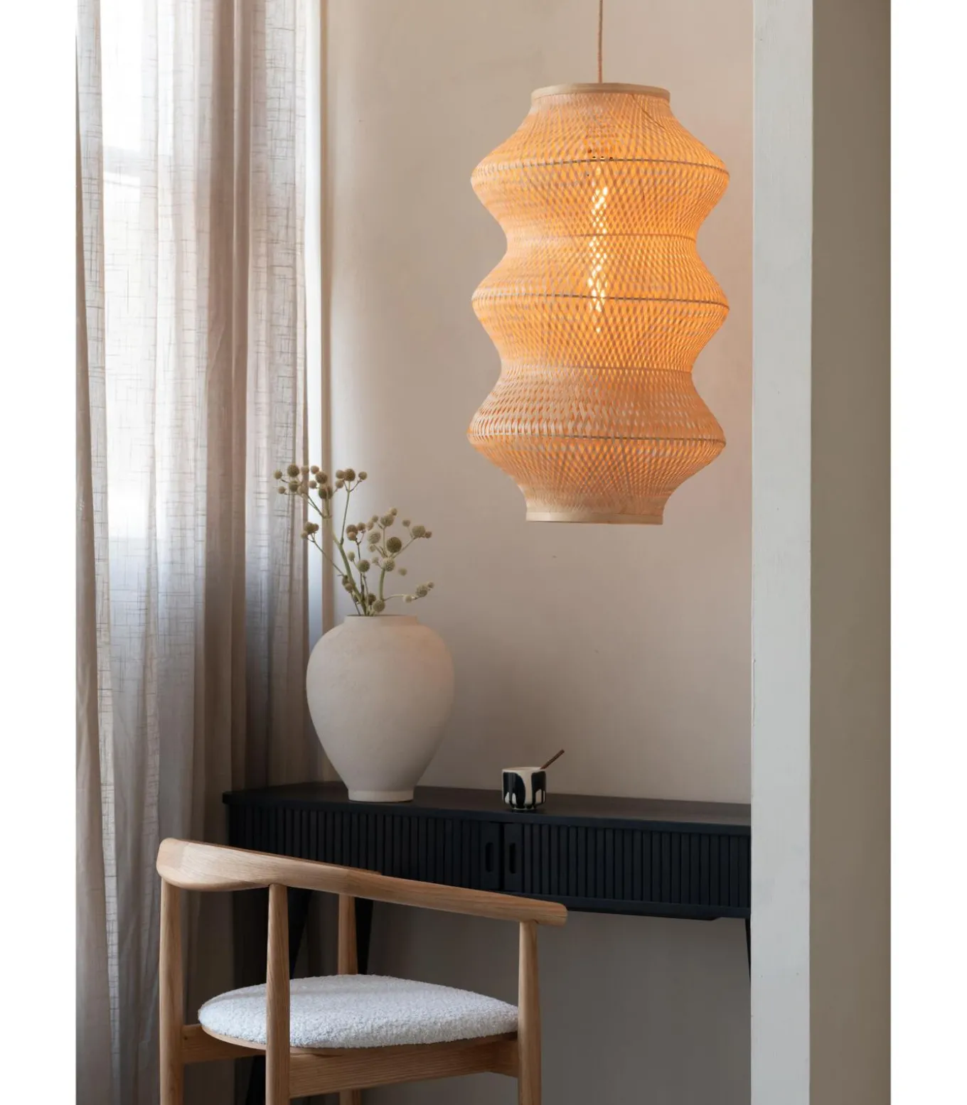 Hanglamp Barbados - Naturel - Ø40cm