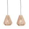 Hanglamp Ibiza Diamond 2-Lichts 80x33x150 cm