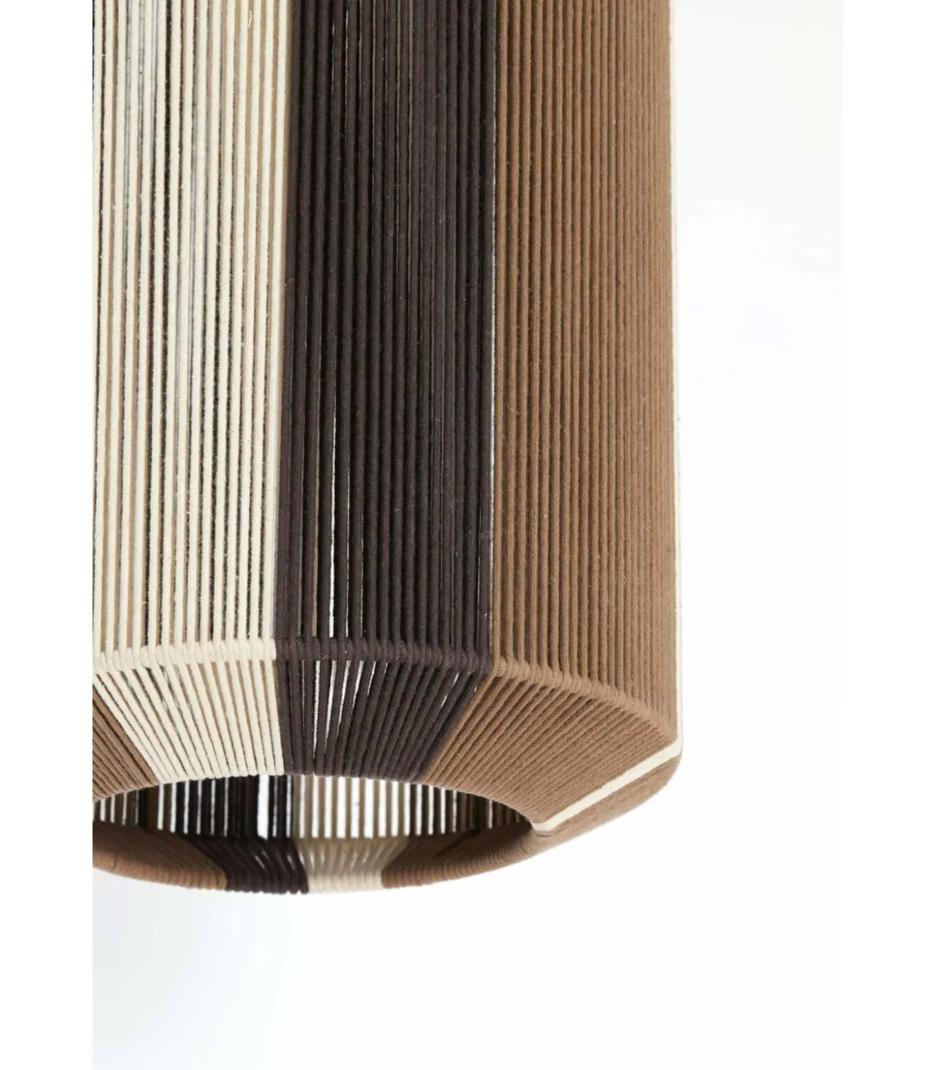 Hanglamp Kozana - Donkerbruin - Ø30cm