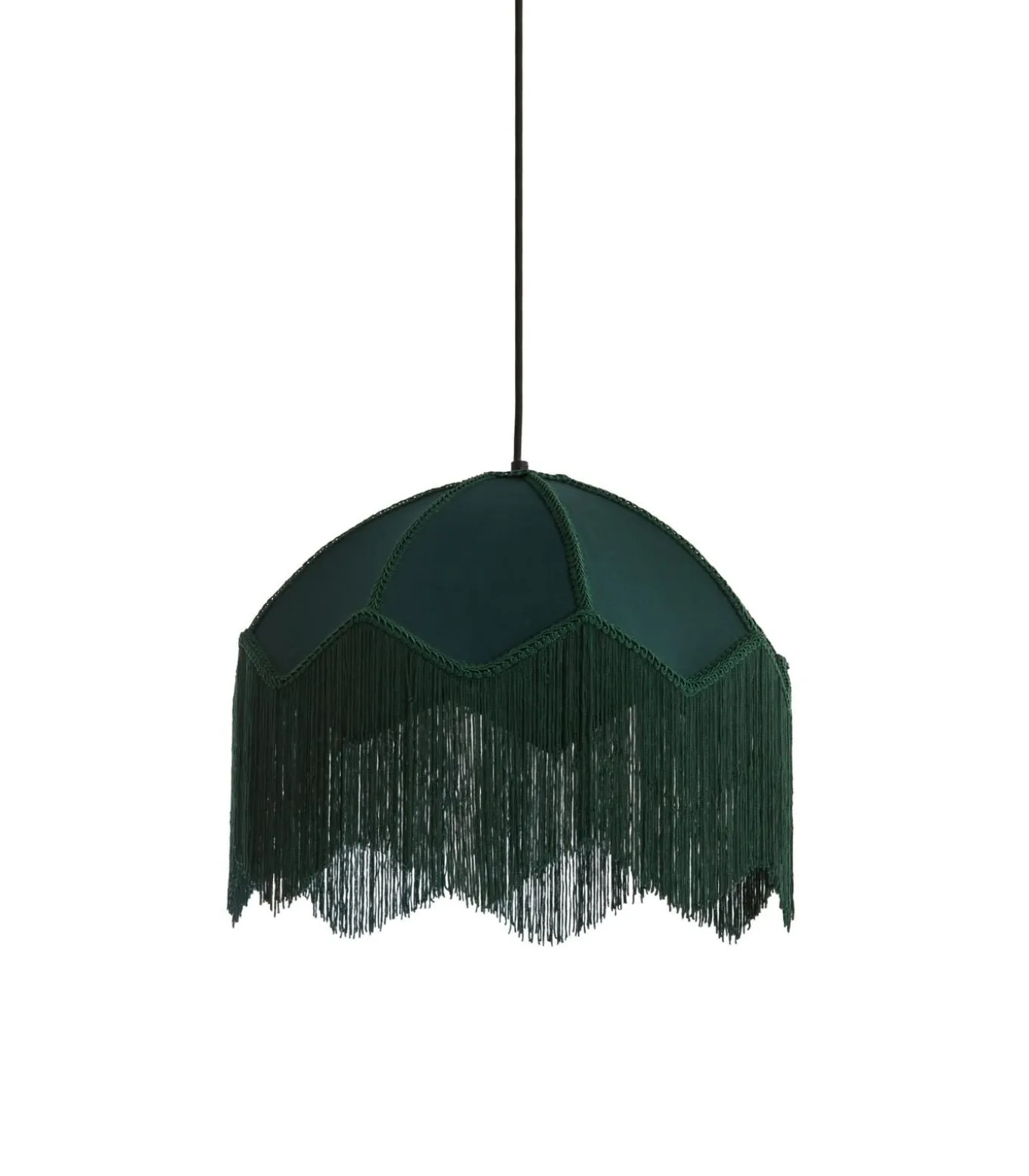 Hanglamp Malacia - Donkergroen - Ø40cm