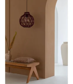 Hanglamp Mendoza - Bordeaux - Ø35cm