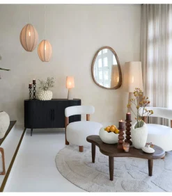 Hanglamp Milatos - Bruin - Ø28,5cm