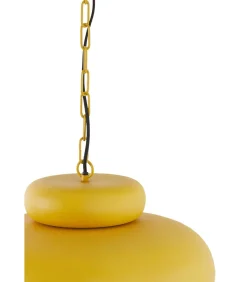 Hanglamp Neiva - Okergeel - Ø46cm