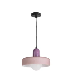 Hanglamp Opaco Grato - Paars - 25x25x23cm