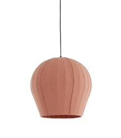 Hanglamp Zagori - Koraalrood - Ø44cm