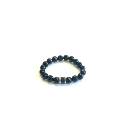 heren armband natuursteen onyx