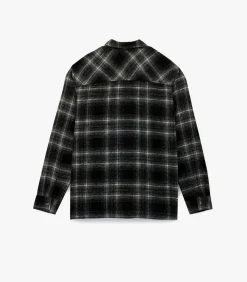 Heren Overhemd Geruit Lange Mouwen Knopen