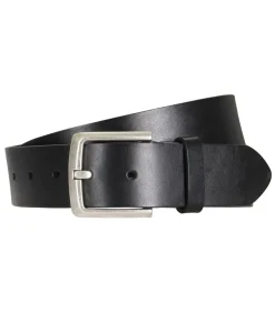heren riem leer zwart 40mm