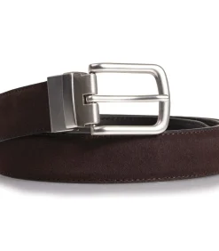 Herenriem 2 in 1 Zwart / Bruin