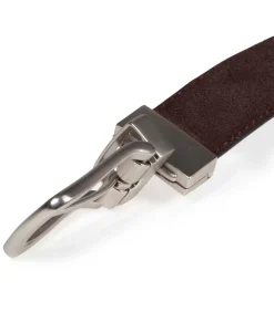 Herenriem 2 in 1 Zwart / Bruin