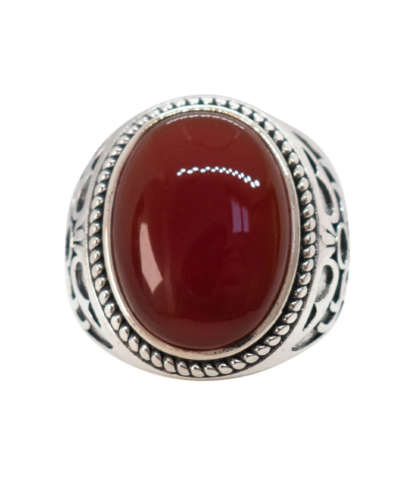 Herenring zilver "Aries"