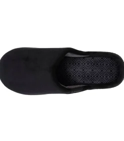 Herensloffen Zwarte print