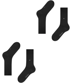 Herensokken 2-Pack Donkerblauw