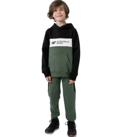 HJZ22 JBLM003 46S - Trui met kap - Zwart