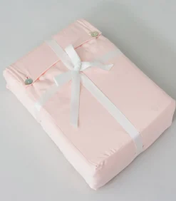 Hoeslaken 2 personen Extra 200x200 cm Lichtroze