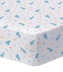 Hoeslaken bedrukt 100% katoen, FROZEN SISTERS