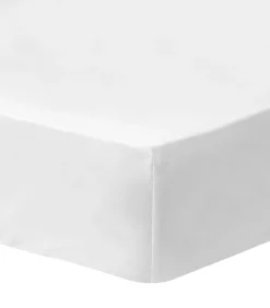 Hoeslaken effen 100% katoen, DOUCE NUIT