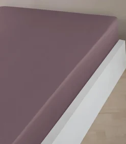 Hoeslaken katoensatijn 90x190 cm