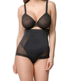 Hoge taille mesh afslankingslip 39 cm Sculpt