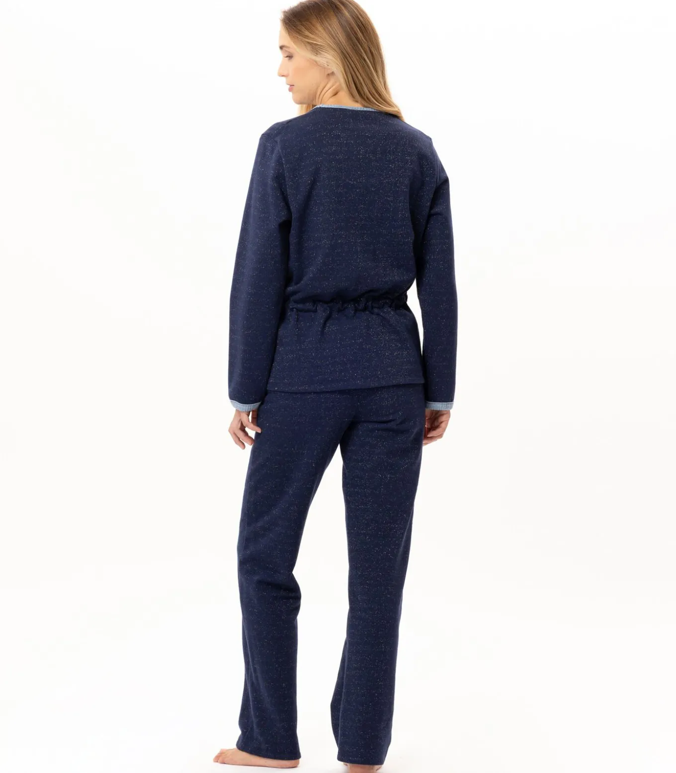 Homewear-set van lurex-fleece ECLAT 124