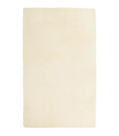 Hoogpolig vloerkleed NAVARRA 80x150 cm polyester crèmekleurig