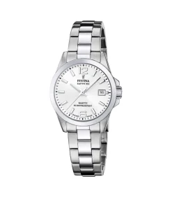 Horloge Acero Clasico Swiss Made Silver