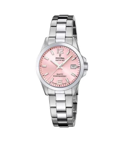 Horloge Acero Clasico Swiss Made Pink