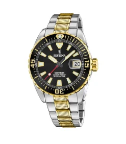Horloge The Originals Diver Black & Gold