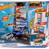 Hot Wheels racebaan City Transforming Race Tower speelgoedset