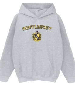 HUFFLEPUFF - Trui met kap - Grijs