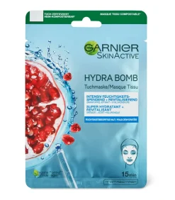 HydraBomb SkinActive Hydraterend Sheetmasker – Granaatappel en Hyaluronzuur