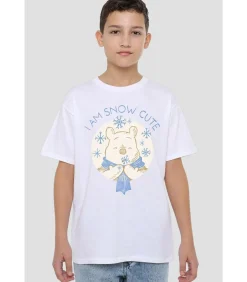 I AM SNOW CUTE - T-shirt - Wit