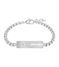 Identiteitsarmband voor mannen, roestvrij staal