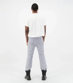 Jacquardbroek met reliëf