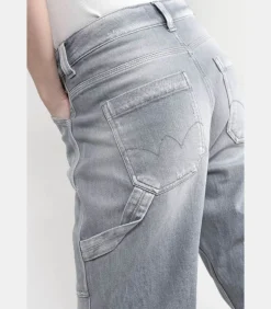 Jeans loose, wijd , 7/8