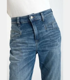Jeans loose, wijd , 7/8