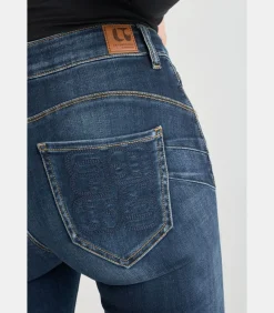 Jeans push-up slim hoge taille PULP, lengte 34