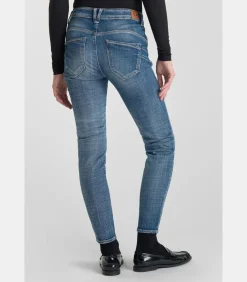 Jeans push-up slim hoge taille PULP, 7/8