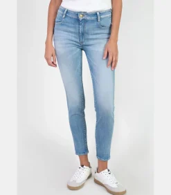 Jeans push-up slim hoge taille PULP, 7/8