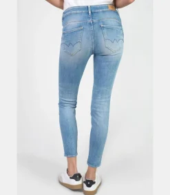 Jeans push-up slim hoge taille PULP, 7/8