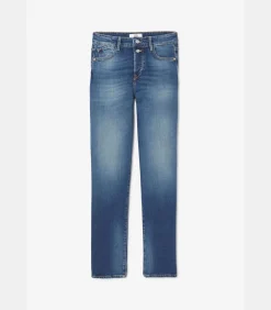 Jeans recht , lengte 34
