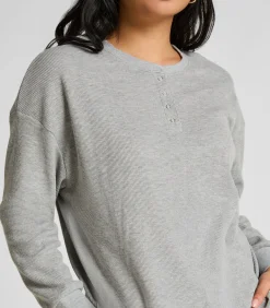 Joggingbroek van wafelstof