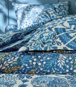 JUNGLE Indigo - Laken 100% coton