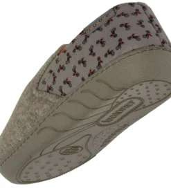 Junior Motorfiets Comfort Slippers Khaki gevlekt
