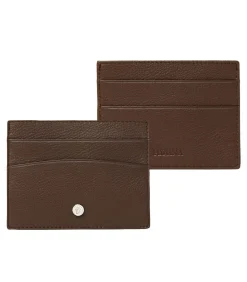 Kaartenhouder Button Brown