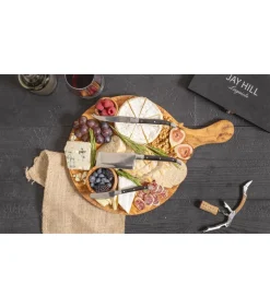 Kaasmessenset Laguiole - Zwart - 3 Stuks